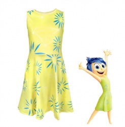 Inside out 2-Kids Joy Costumes