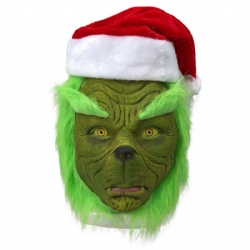 Grinch mask latex